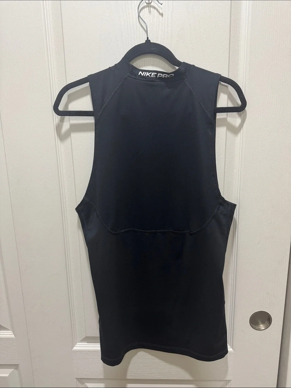 Nike Pro Dri-FIT Black Sleeveless Compression Training Tank Men’s medium